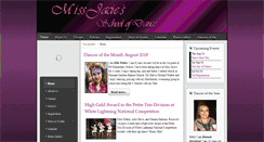 Desktop Screenshot of missjaciesdance.com